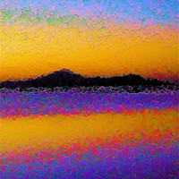 Buy canvas prints of Abstract Beach by Brian  Raggatt