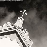 Buy canvas prints of Church Cross Portugal by Brian  Raggatt