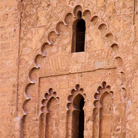 Buy canvas prints of Marrakesh Mosque Window by Brian  Raggatt