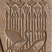 Buy canvas prints of Dendera Carving 8 by Brian  Raggatt