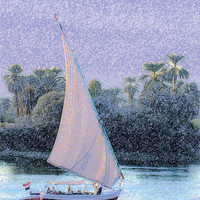 Buy canvas prints of River Nile Ride by Brian  Raggatt