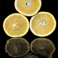 Buy canvas prints of Orange Pyramid by Brian  Raggatt