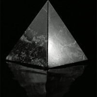 Buy canvas prints of Pyramid on Black Background by Brian  Raggatt