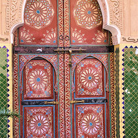Buy canvas prints of Old Door in Marrakesh by Brian  Raggatt
