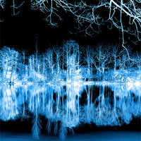 Buy canvas prints of Lake Nights reflections by Brian  Raggatt