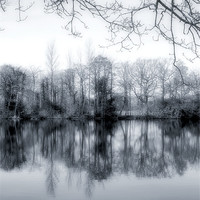Buy canvas prints of Lake Reflections by Brian  Raggatt