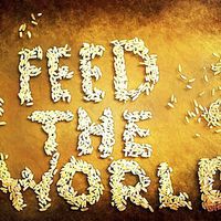Buy canvas prints of Feed The World by Brian  Raggatt