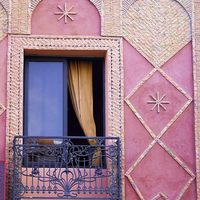 Buy canvas prints of Marrakesh Balcony by Brian  Raggatt