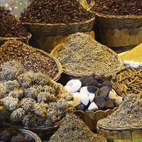 Buy canvas prints of Souk Spices by Brian  Raggatt