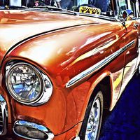 Buy canvas prints of  Cuba Taxi by Brian  Raggatt
