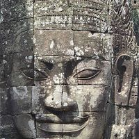Buy canvas prints of  Bayon Temple Angkor Siem Reap Cambodia by Brian  Raggatt