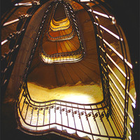 Buy canvas prints of Spiral Stairwell by Eva Kato