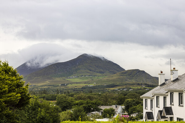 Croagh Patrick in cloud, Mayo, Ireland Picture Board by Phil Crean
