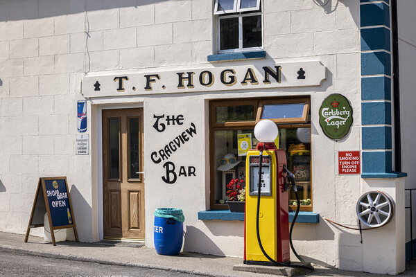 Old style shop Bar and Petrol station, Grange, Tipperary, Ireland Picture Board by Phil Crean