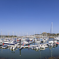 Buy canvas prints of Conwy Marina Wales panoramic by Phil Crean