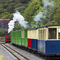 Buy canvas prints of Llanberis steam train Wales by Phil Crean