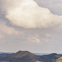 Buy canvas prints of Evening light and clouds over the Carding Mill Valley by Phil Crean