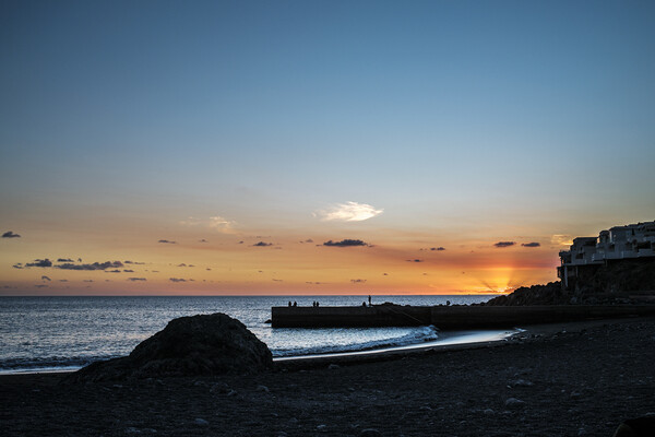 Colourful Costa Adeje sunset, Tenerife Picture Board by Phil Crean