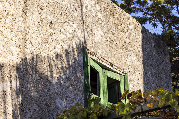 Rustic window, Tenerife Picture Board by Phil Crean