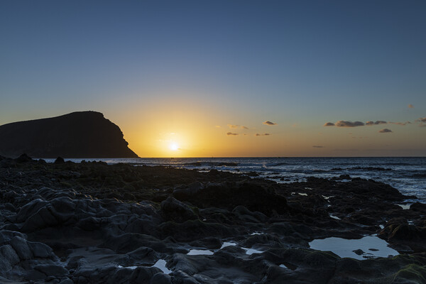 Sunrise at Tejita beach, Tenerife Picture Board by Phil Crean