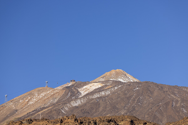 Mount Teide peak Tenerife Picture Board by Phil Crean