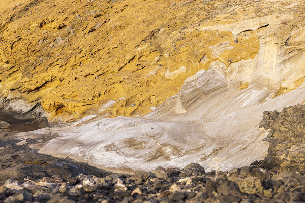 Montaña Amarilla, Yellow mountain, Tenerife Picture Board by Phil Crean