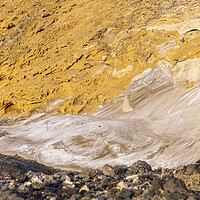 Buy canvas prints of Montaña Amarilla, Yellow mountain, Tenerife by Phil Crean