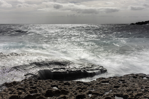 Costa Silencio Tenerife Rough seas Picture Board by Phil Crean