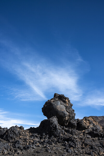 Lava rock Tenerife Picture Board by Phil Crean