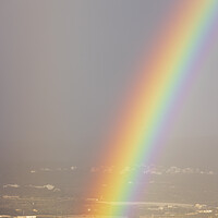 Buy canvas prints of Vivid rainbow  by Phil Crean