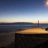 Buy canvas prints of Pier at Alcala at dusk, Tenerife by Phil Crean
