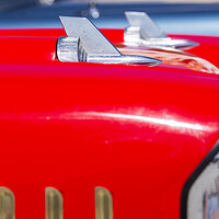 Buy canvas prints of Abstract detail Chevrolet Belair by Phil Crean