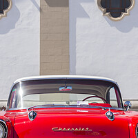 Buy canvas prints of Red Chevrolet  by Phil Crean