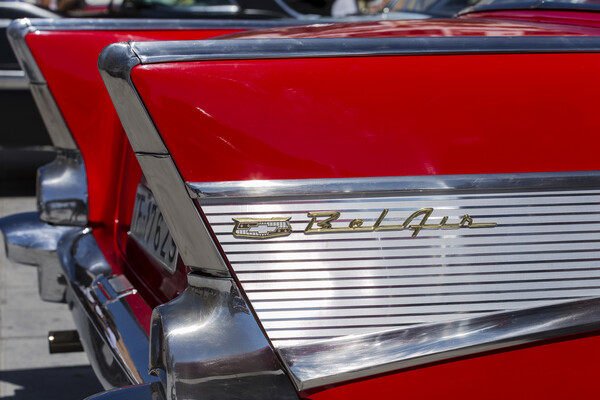 Chevrolet Belair detail Picture Board by Phil Crean