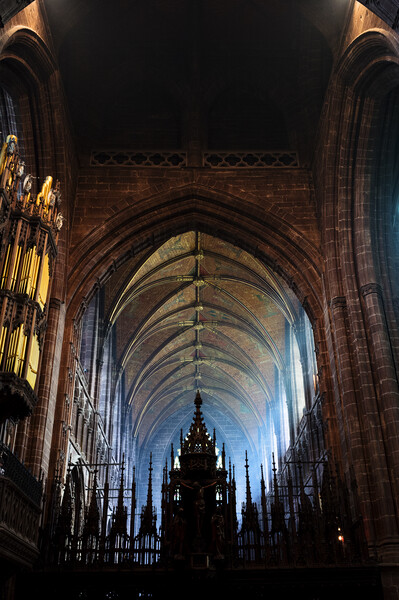 Chester cathedral interior Picture Board by Phil Crean