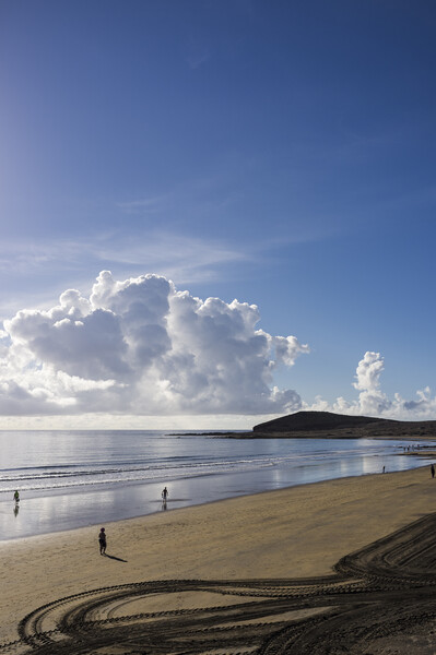 El Medano beach and clouds Tenerife Picture Board by Phil Crean