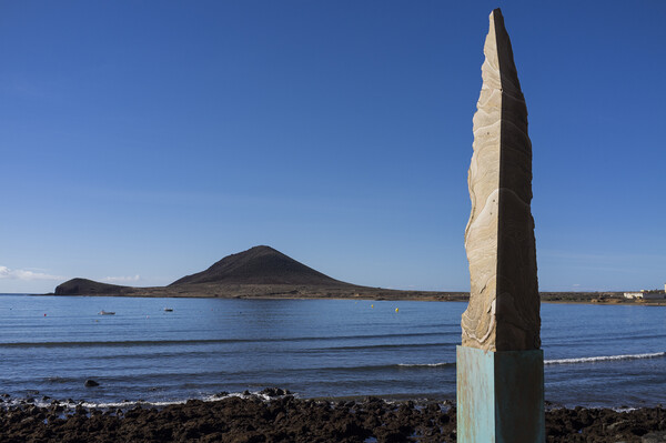 Obelisk sculpture, El Medano, Tenerife Picture Board by Phil Crean