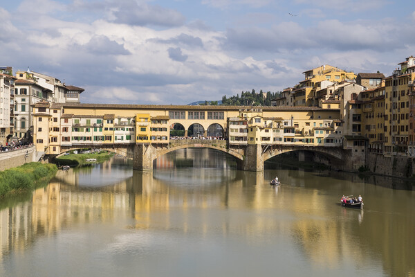 Ponte Vecchio, Florence, Italy Picture Board by Phil Crean