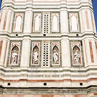 Buy canvas prints of Cathedral  bell tower of Santa Maria del Fiore, Florence,  by Phil Crean