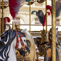 Buy canvas prints of Carousel horse by Phil Crean