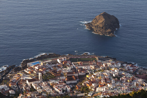 Rock of Garachico Tenerife Picture Board by Phil Crean