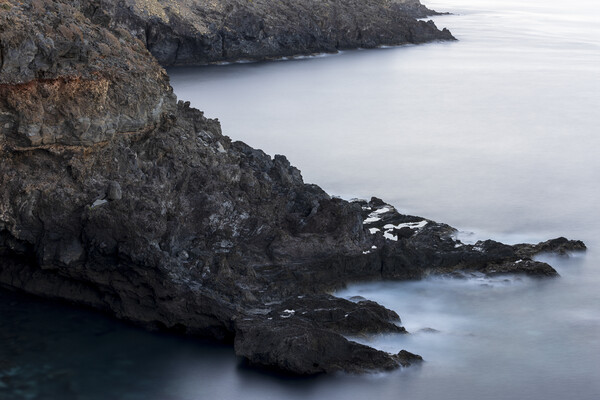 Rocky coastline Tenerife Picture Board by Phil Crean