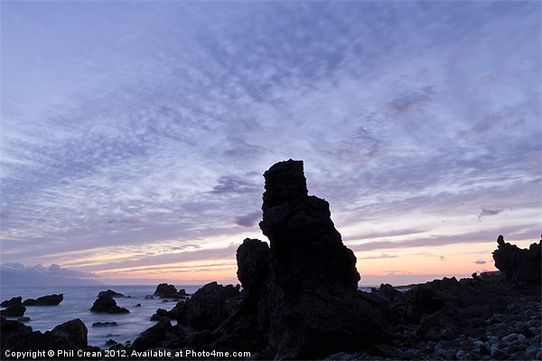 Rock at twilight, Tenerife Picture Board by Phil Crean
