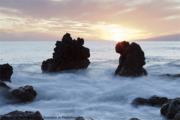Swirling seas at sunset, Tenerife Picture Board by Phil Crean