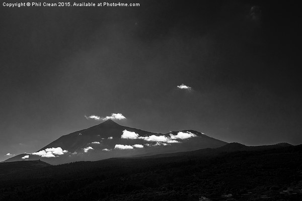 Cloud dance at Mount Teide Picture Board by Phil Crean