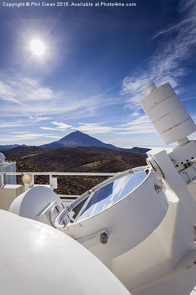  Solar telescope mirror, astrophysics center, Tene Picture Board by Phil Crean