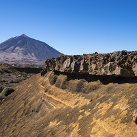 Buy canvas prints of  Volcanic landscape, Teide, Tenerife. by Phil Crean