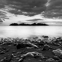 Buy canvas prints of Outdoor seascape rocky beach by Phil Crean