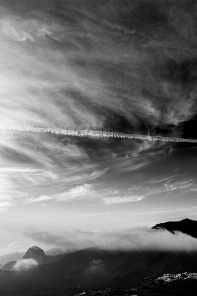 Dramatic Sky over Teno Tenerife Picture Board by Phil Crean