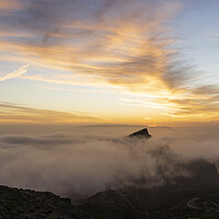 Buy canvas prints of Sky cloud Tenerife by Phil Crean